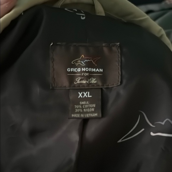 Greg Norman Collection Tan Lightweight Shirt Jacket - Picture 3 of 3